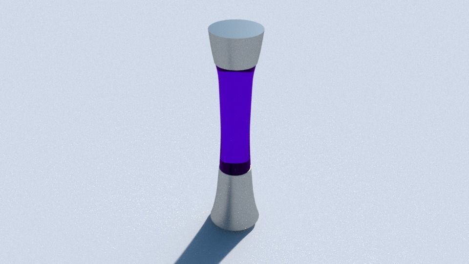 Lava Lamps Low-poly 3D model_3