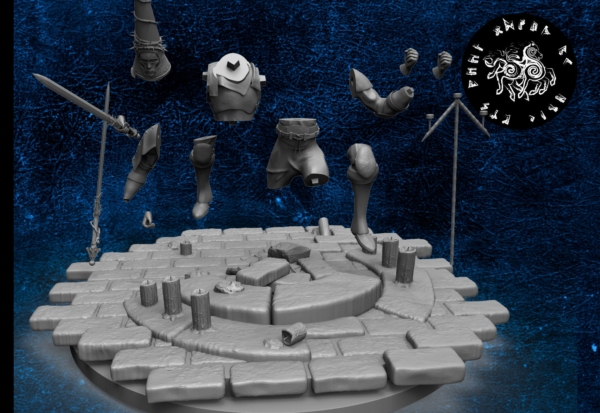 Penitent One Fan Art Blasphemous 3D print model_3