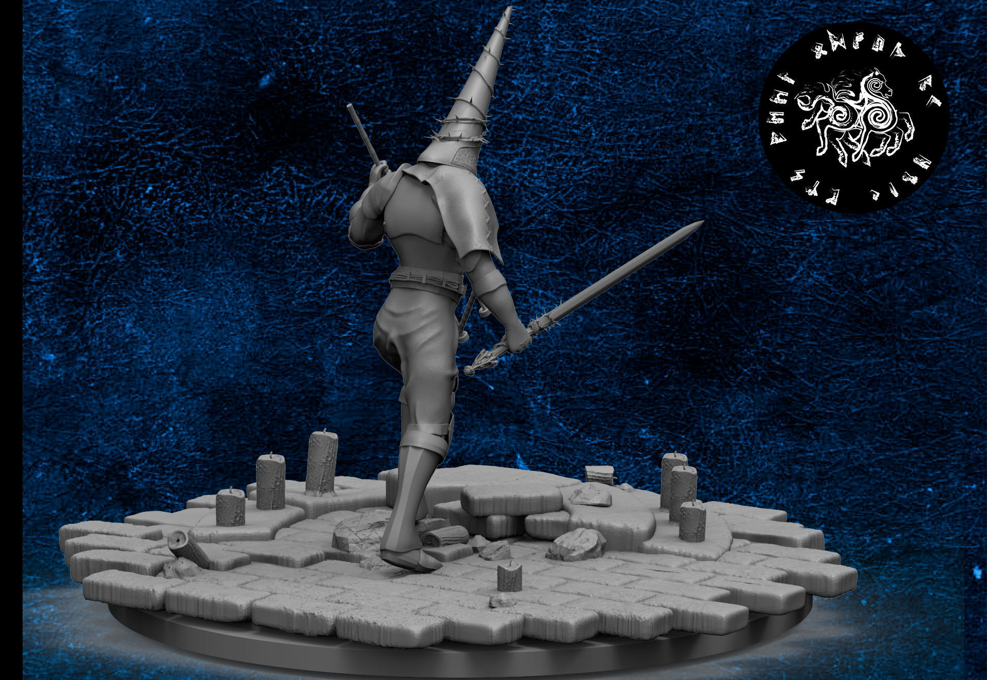 Penitent One Fan Art Blasphemous 3D print model_2