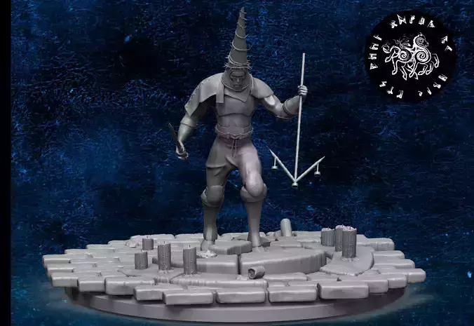 Penitent One Fan Art Blasphemous 3D print model