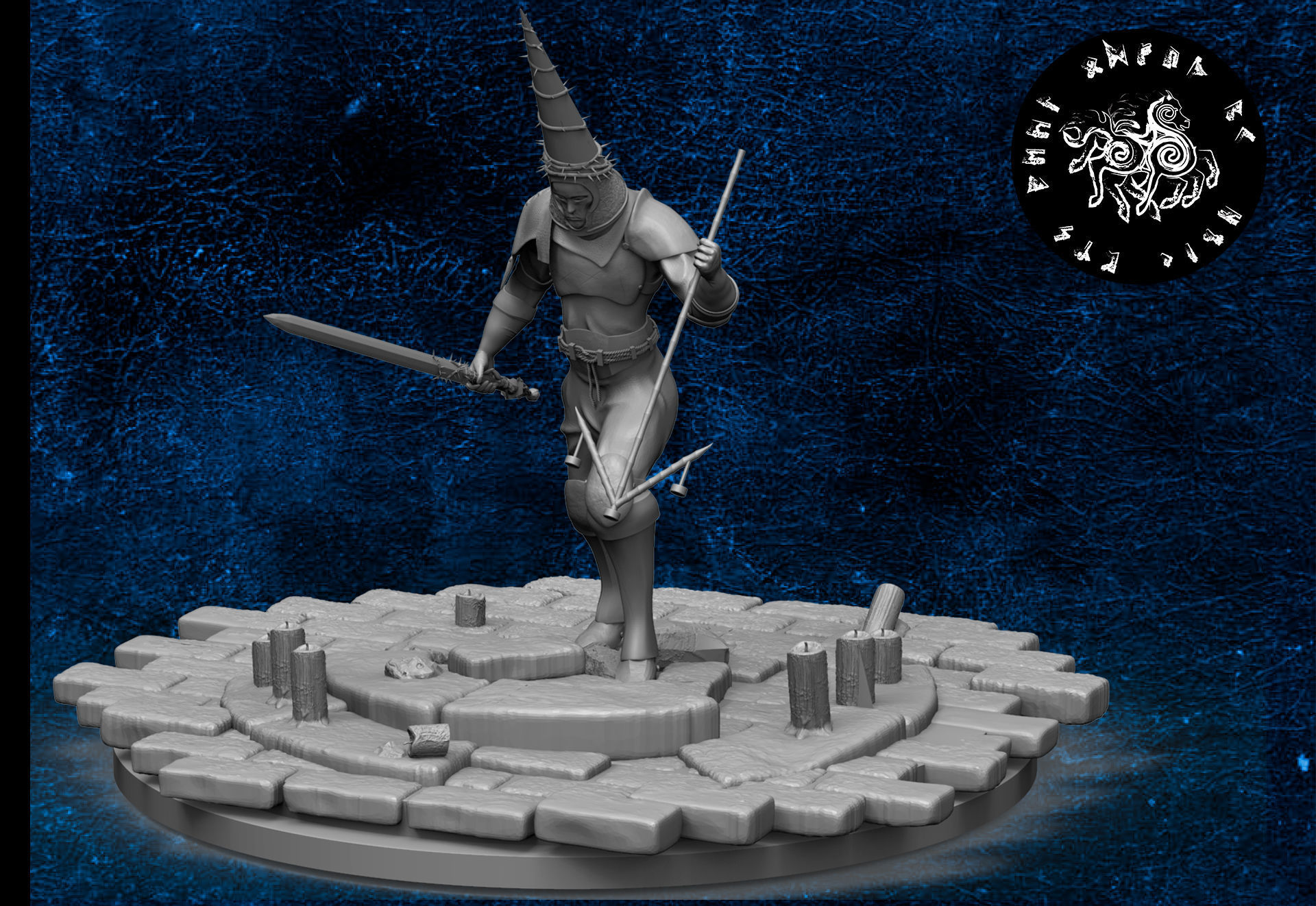 Penitent One Fan Art Blasphemous 3D print model_1