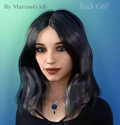Beck for Genesis 8 Female 3D model