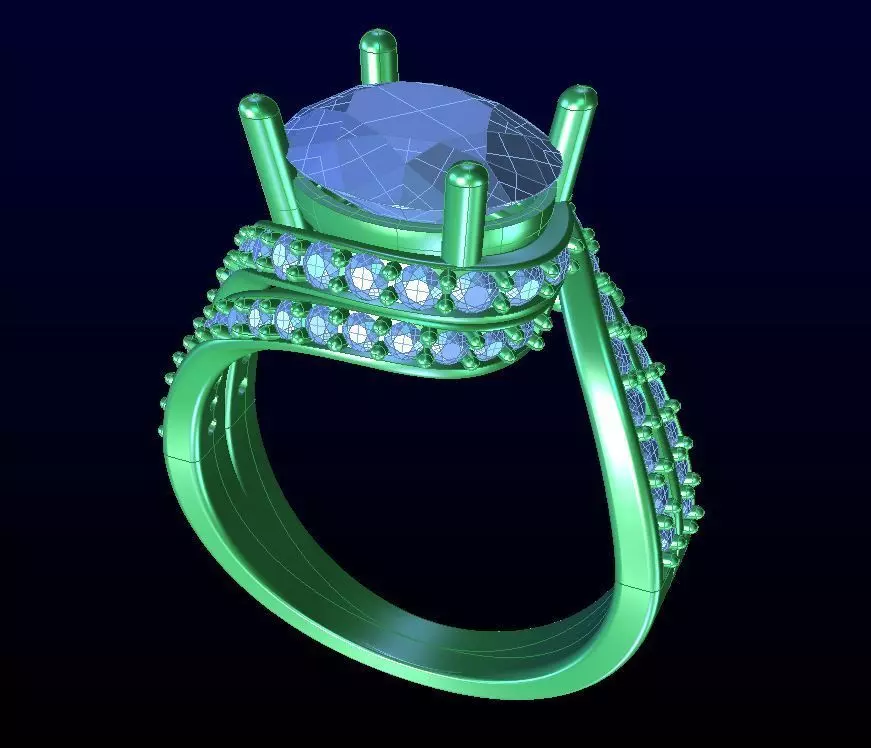 DIAMOND JEWELLERY 3D print model_0
