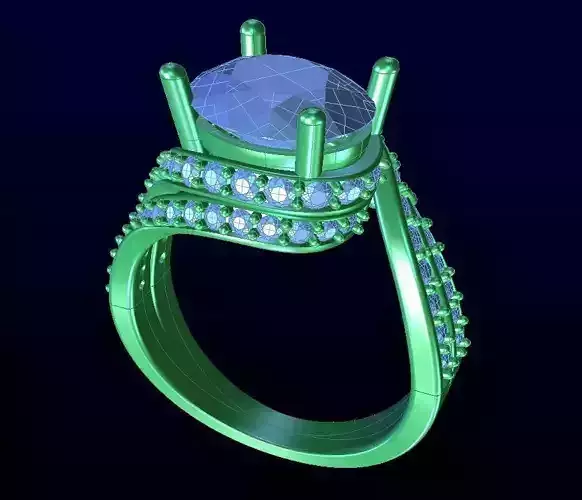DIAMOND JEWELLERY 3D print model