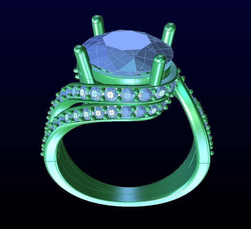 DIAMOND JEWELLERY 3D print model_1