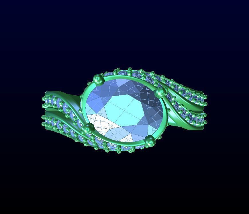 DIAMOND JEWELLERY 3D print model_3