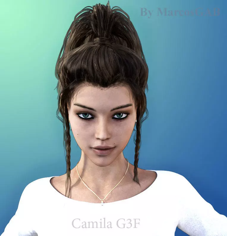 Camilla For Genesis 3 Female 3D model_0