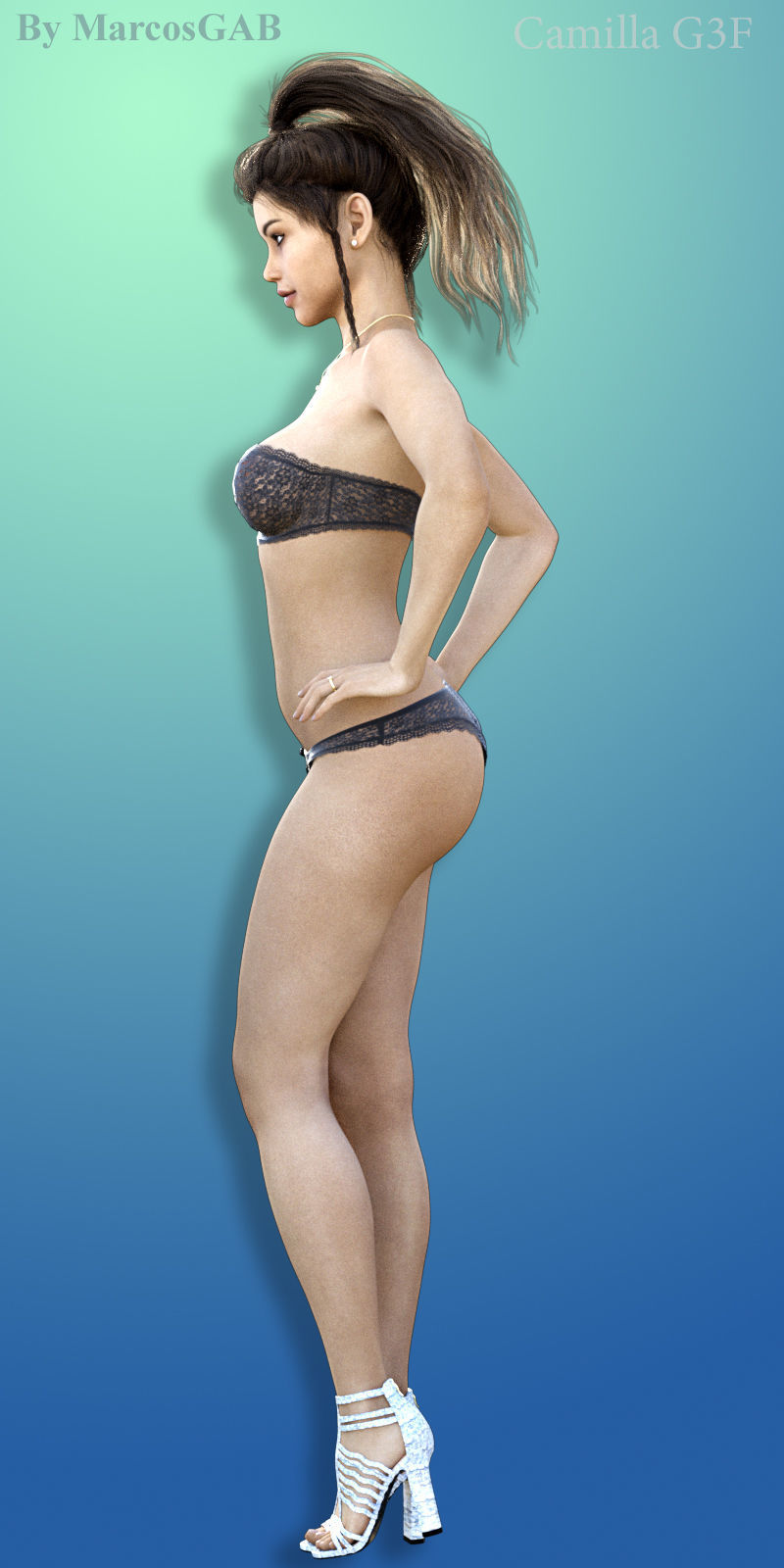 Camilla For Genesis 3 Female 3D model_4