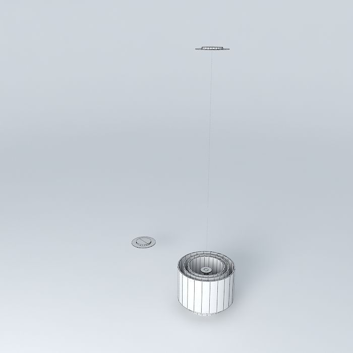 Interior Ceiling Lamp 3D model_3