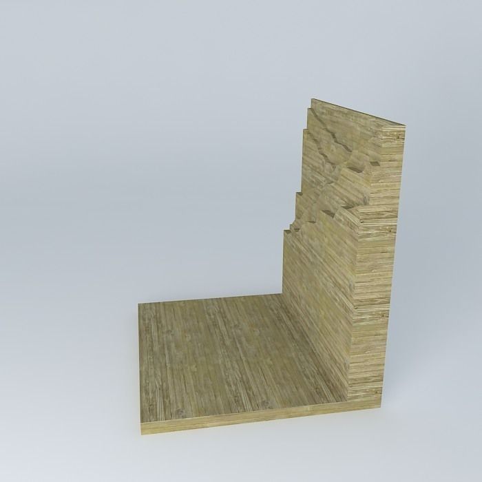 Photo wall Free 3D model_2