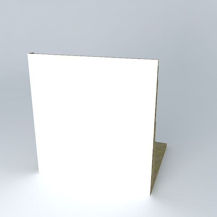 Photo wall Free 3D model_1