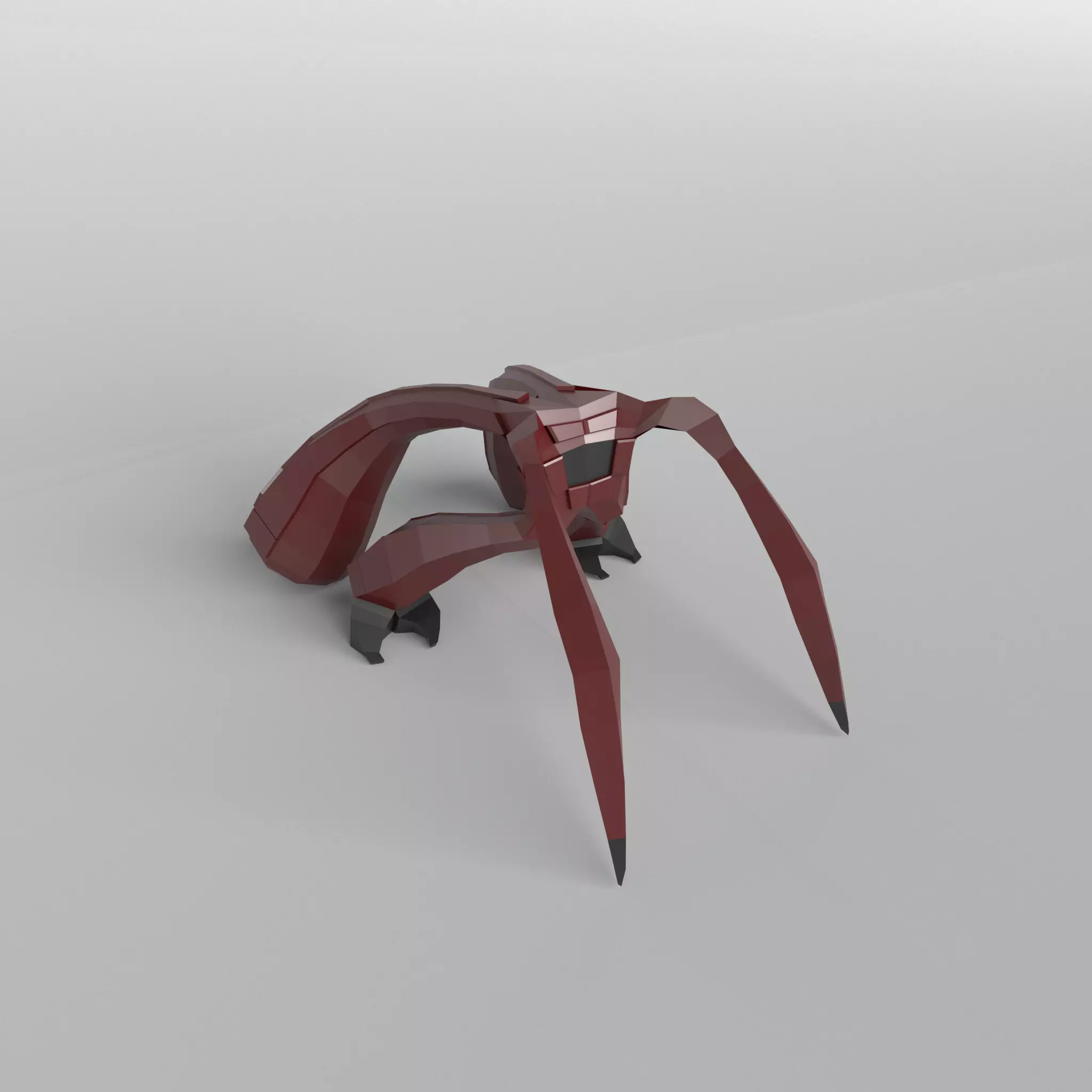 Aliens v1 002 Low-poly 3D model_0