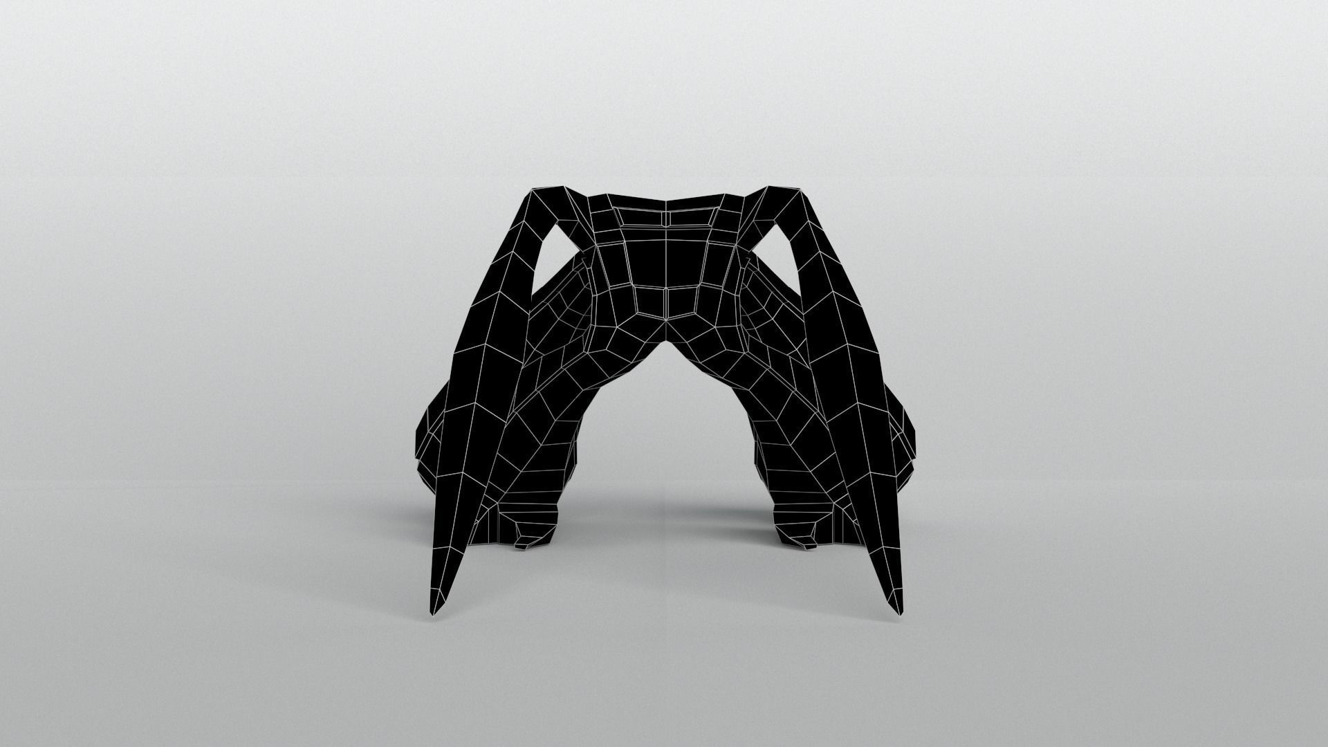 Aliens v1 001 Low-poly 3D model_6