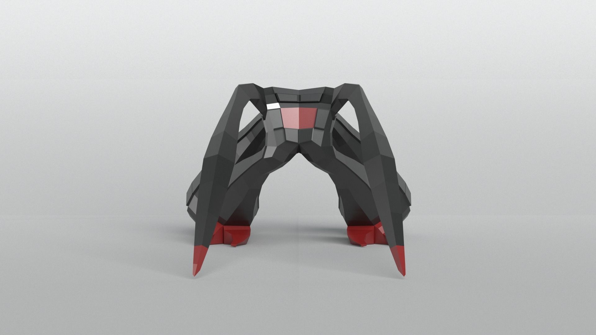 Aliens v1 001 Low-poly 3D model_2