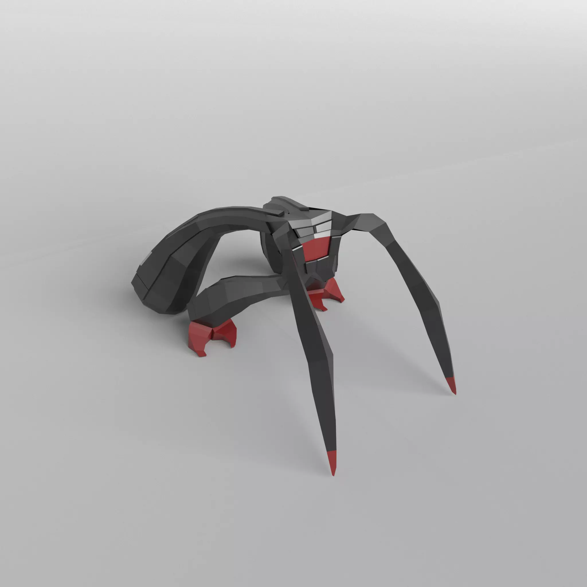Aliens v1 001 Low-poly 3D model_0