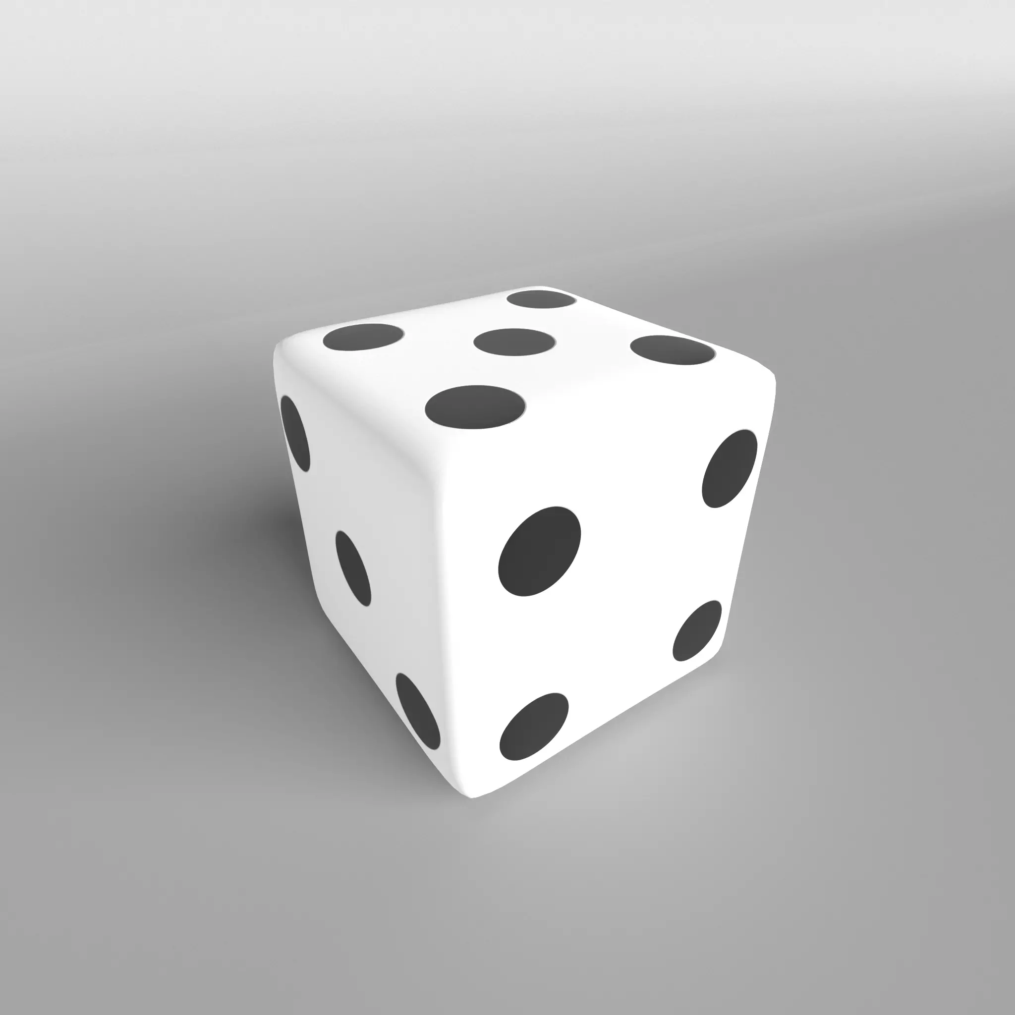 Dice v1 001 Low-poly 3D model