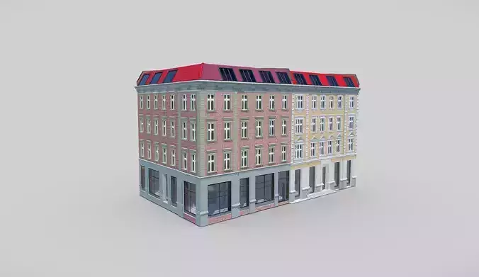 Old Town Tenement house 3D model