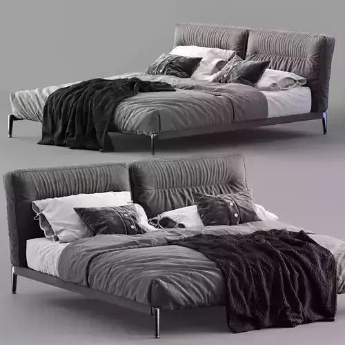 Flexform Bed Adda 3D model