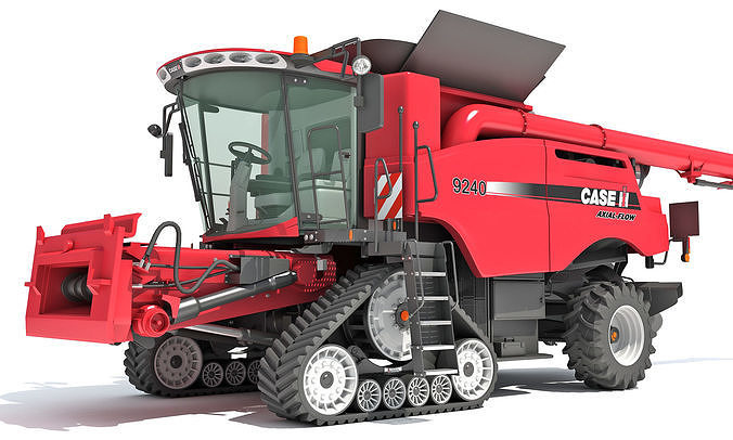 Case Combine Axial Flow 3D model