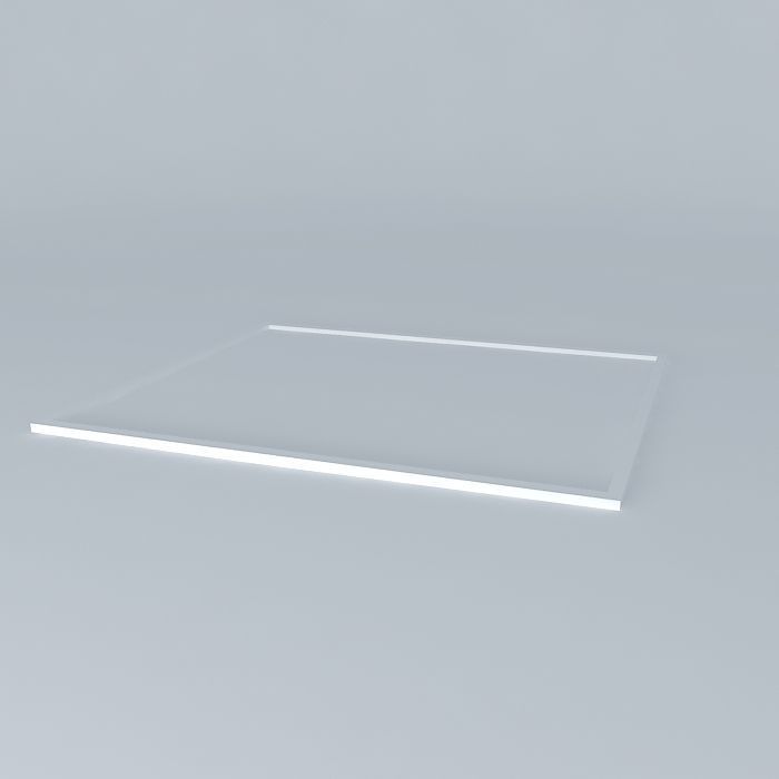 Wooden frame Free 3D model_1