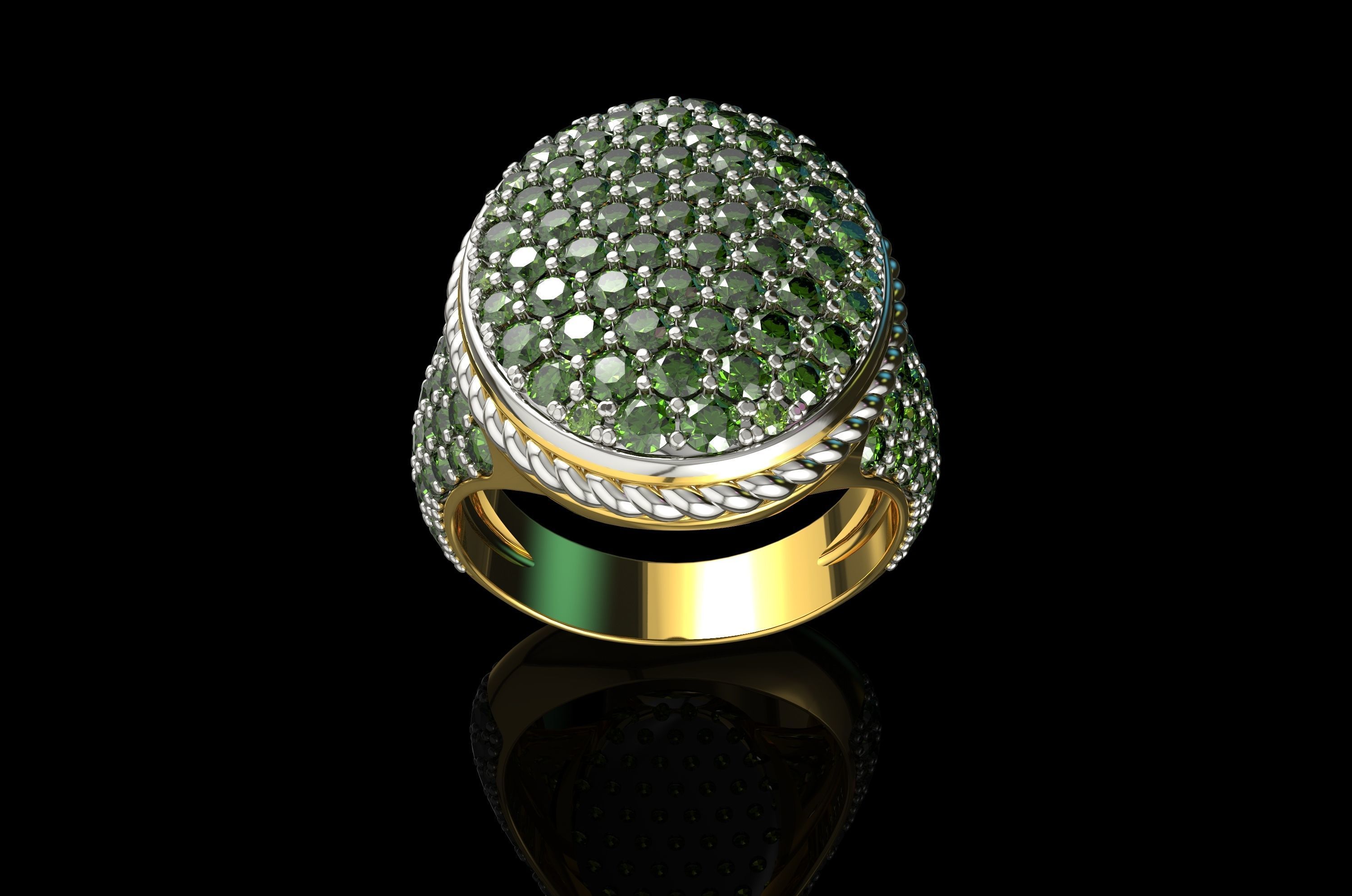 Gold N714 3D print model_2