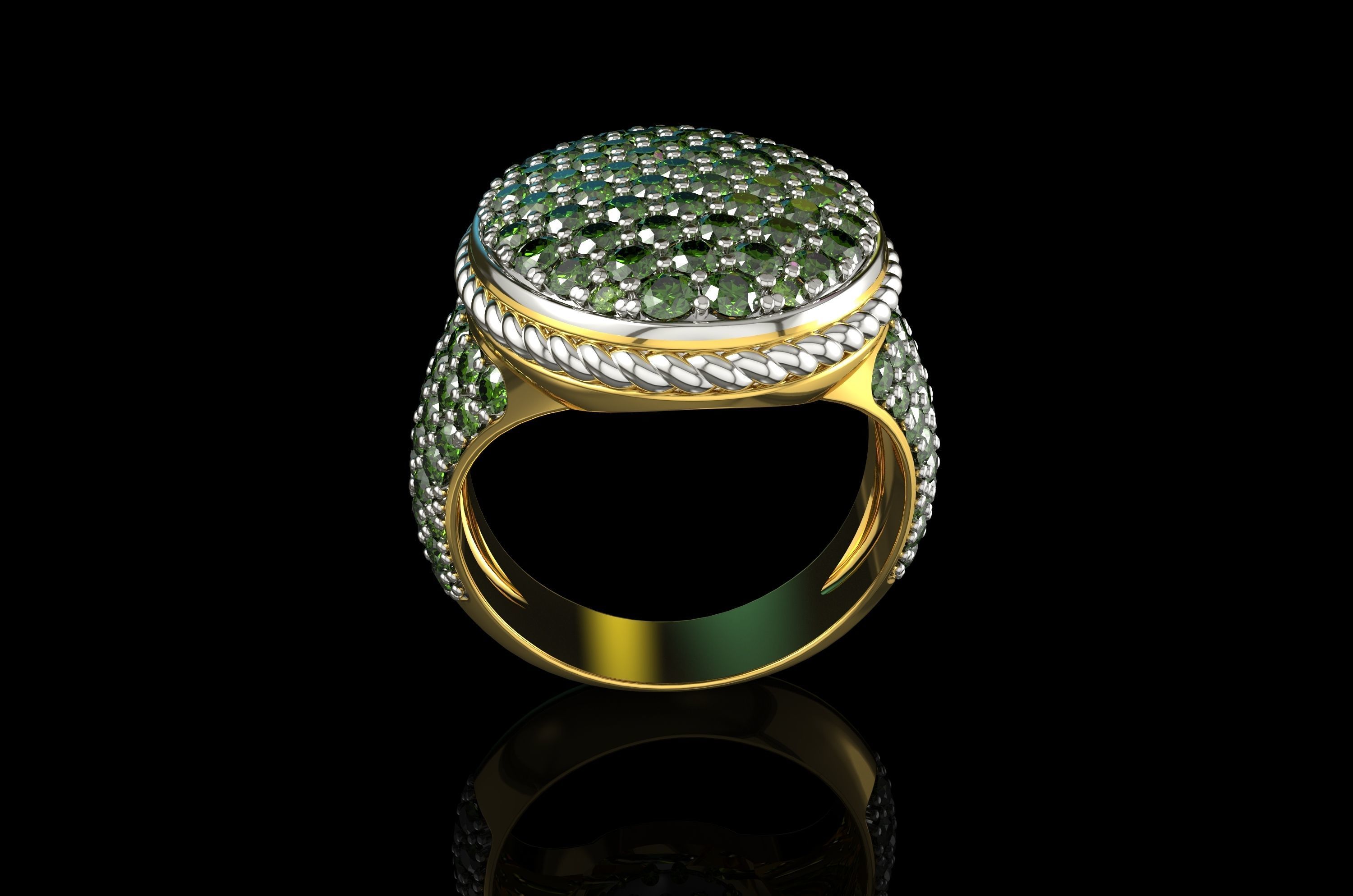 Gold N714 3D print model_4