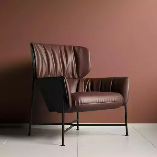 SP01 Caristo Armchair Low Back 3D model