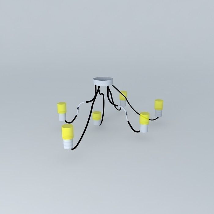 Flex Ceiling lamp Interior 3D model_1