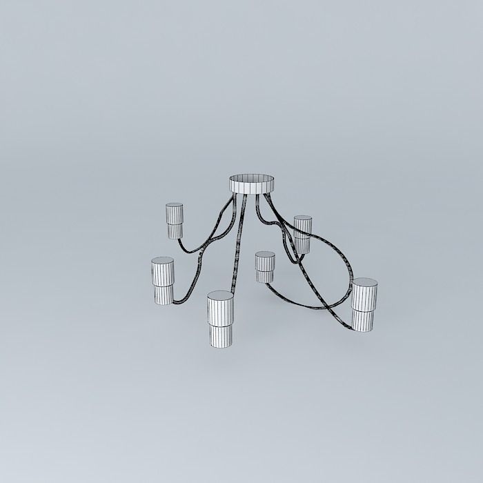 Flex Ceiling lamp Interior 3D model_3