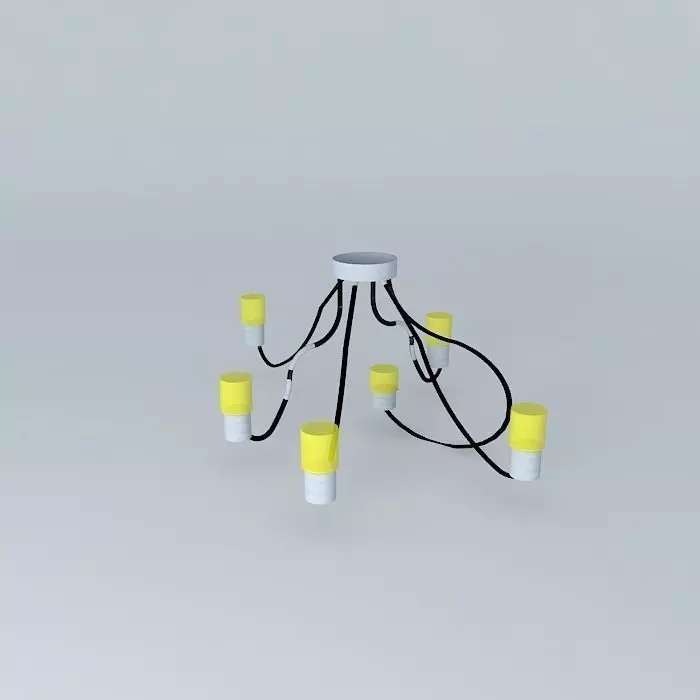 Flex Ceiling lamp Interior 3D model_0