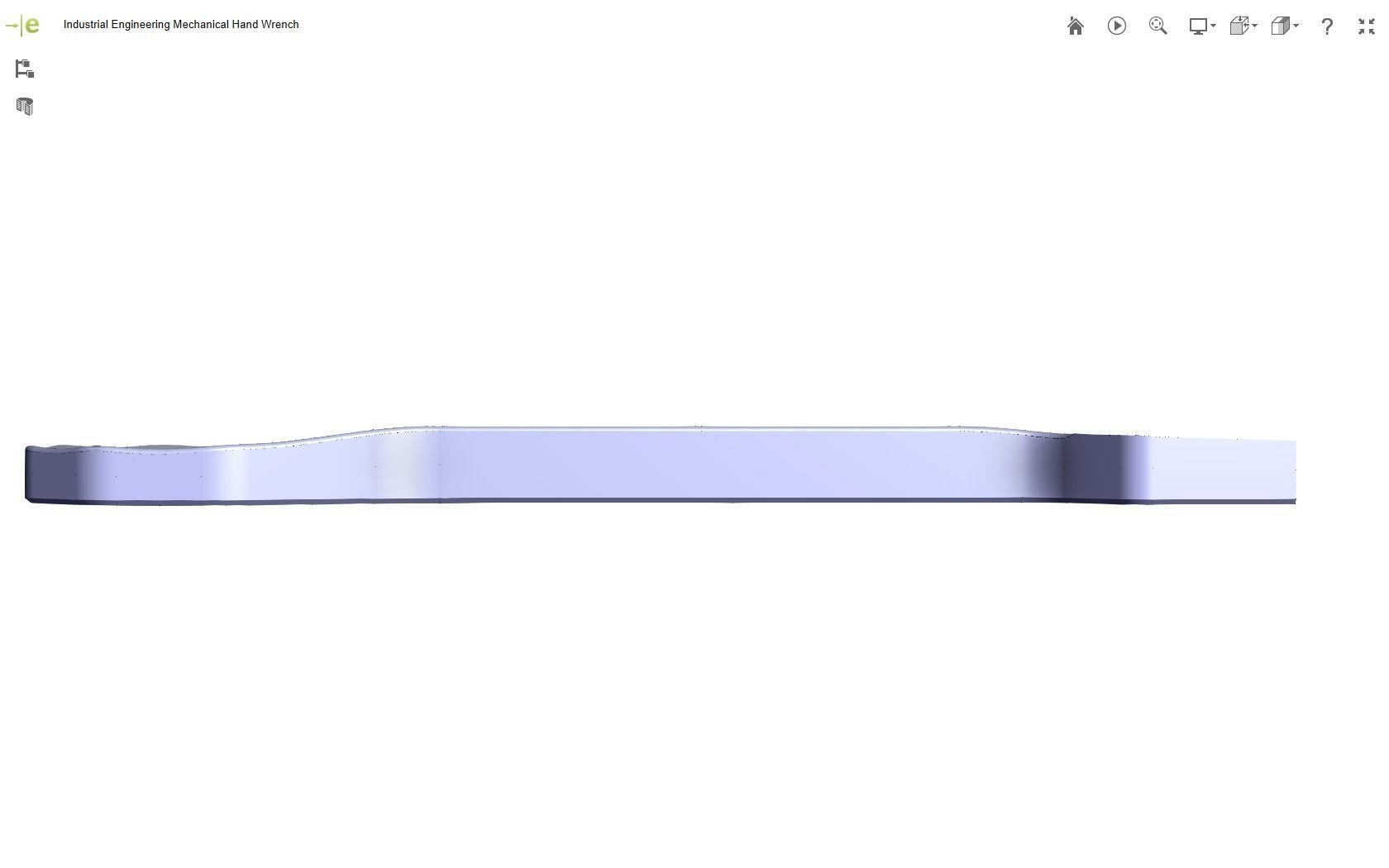 Mechanical Hand Wrench 3D print model_23