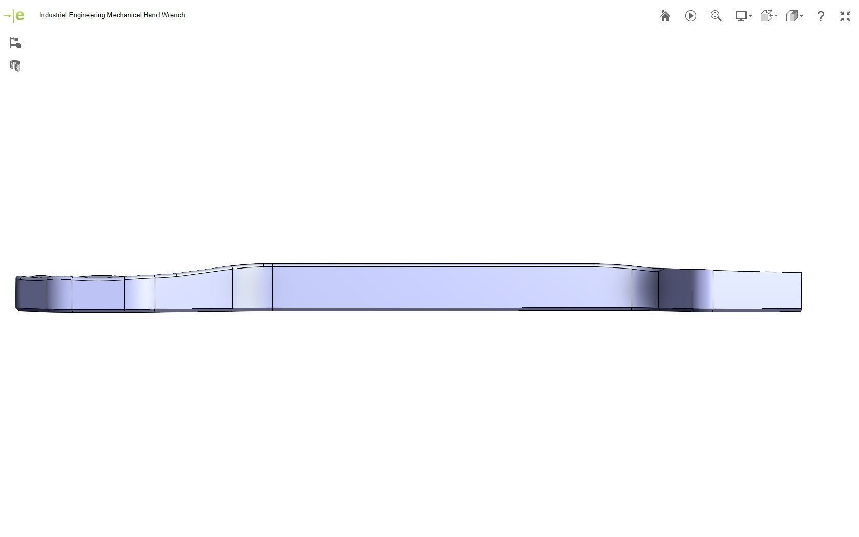 Mechanical Hand Wrench 3D print model_22