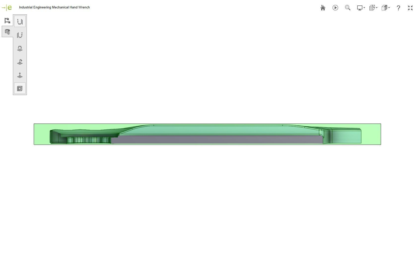 Mechanical Hand Wrench 3D print model_34