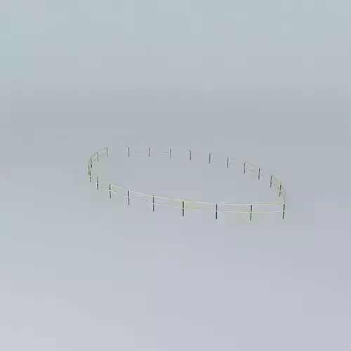 RAILING oval fence with