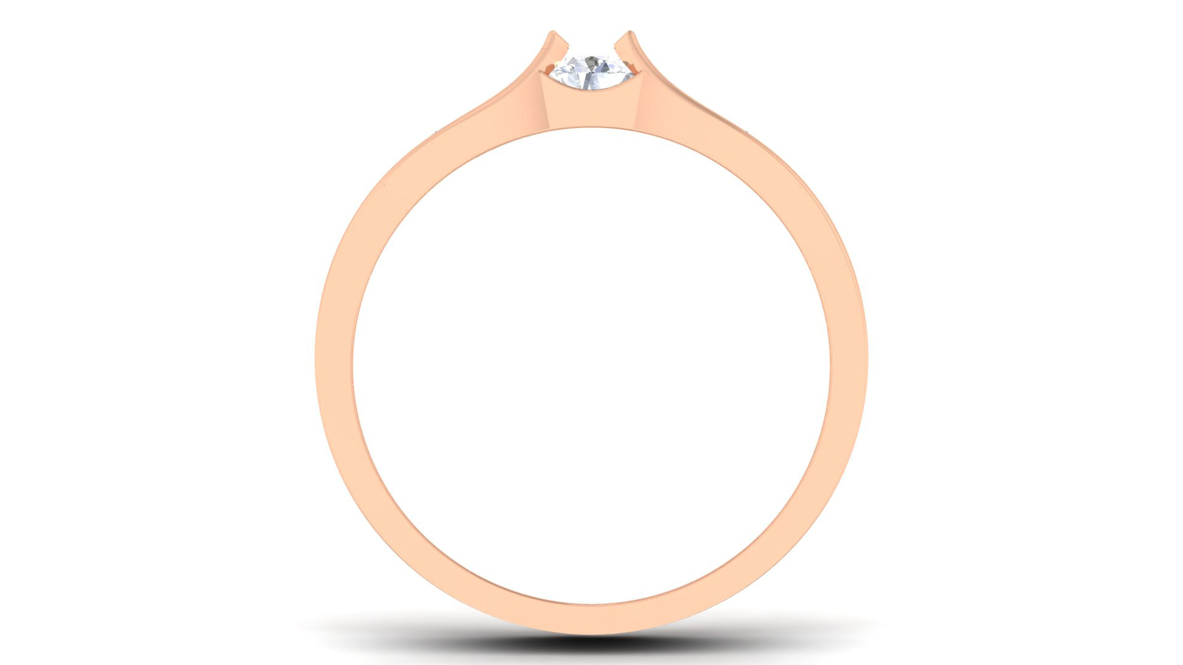 Couple Band Ring 3dm mgx render detail 3D print model_3