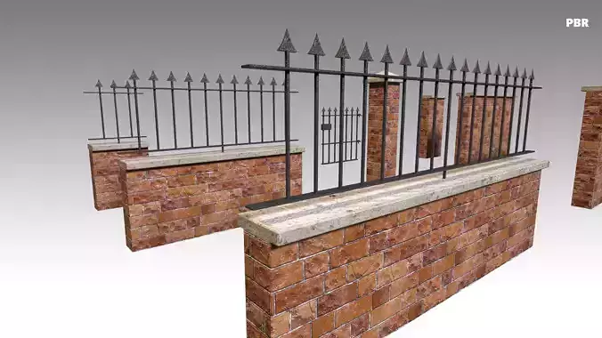 Brick Wall Pack PBR - Modular - Version 2 - 