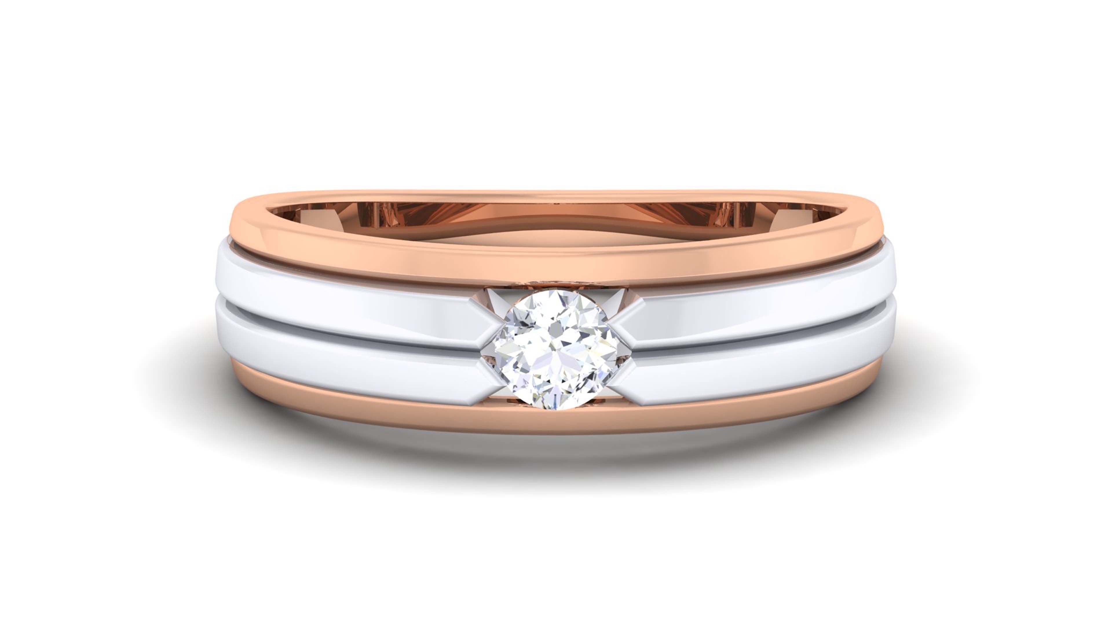 Couple Band Ring 3dm mgx render detail 3D print model_5