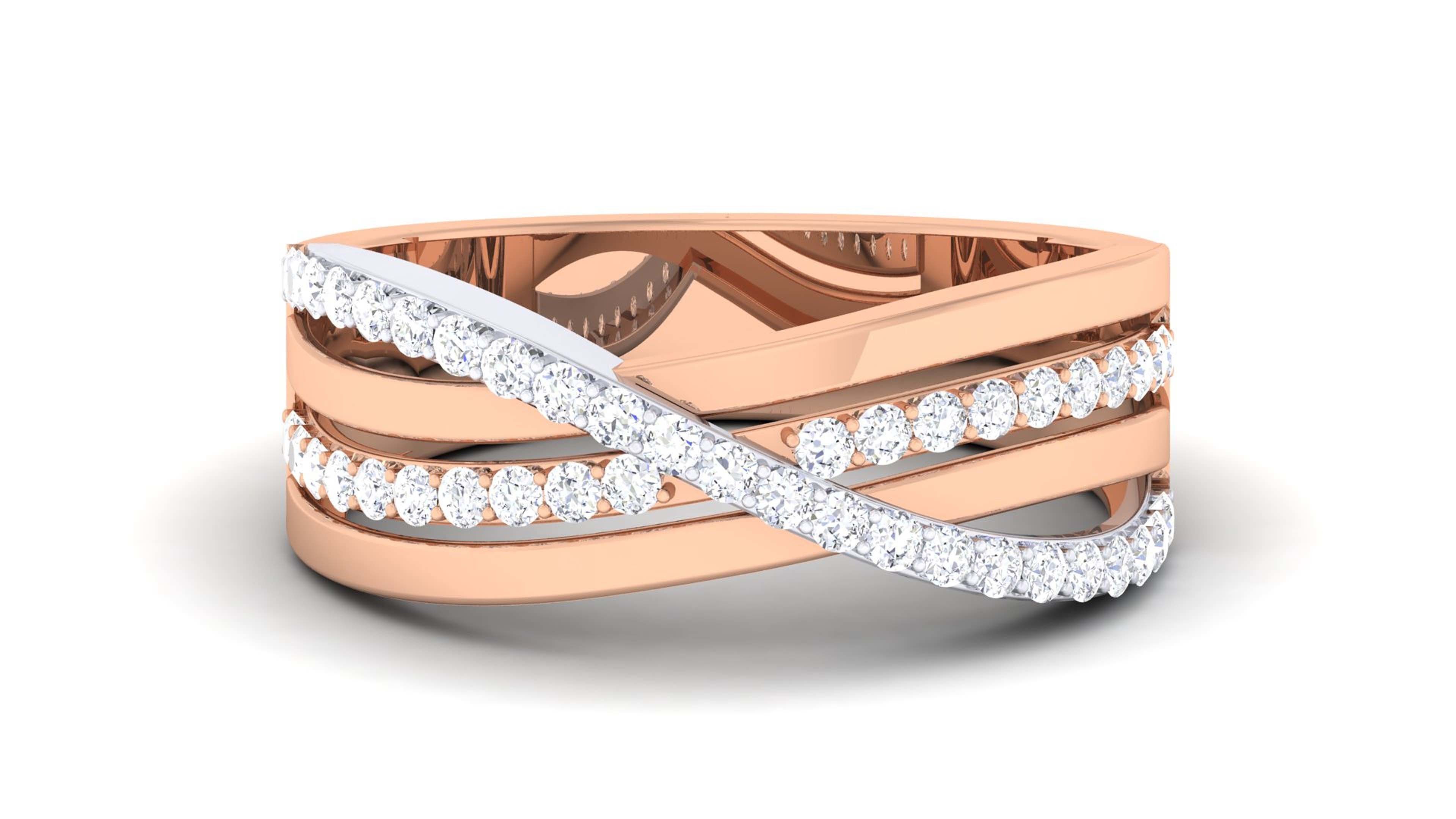 Couple Band Ring 3dm mgx render detail 3D print model_5