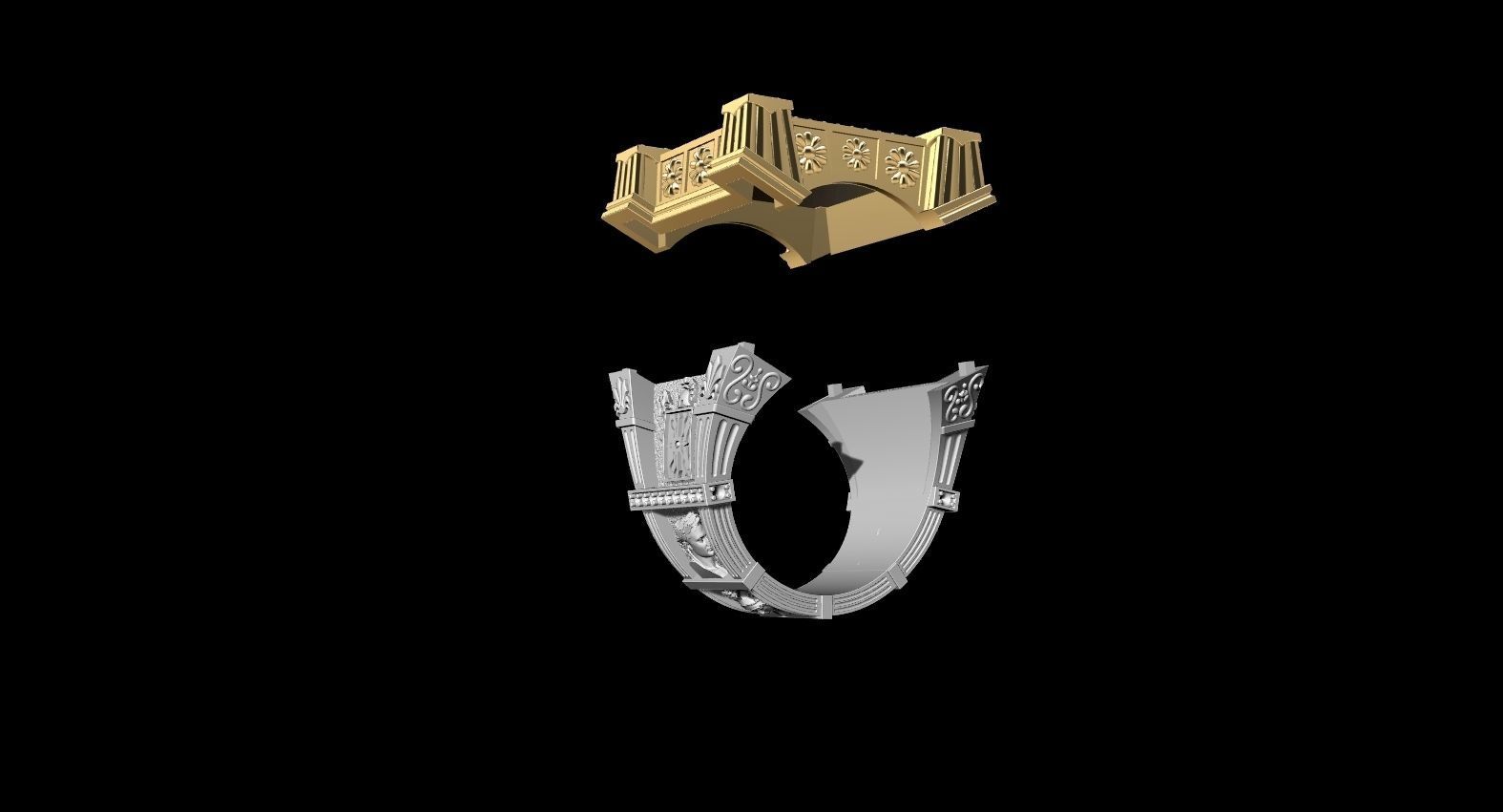 Man Ring Guy Julius Ceasar 3D print model_11