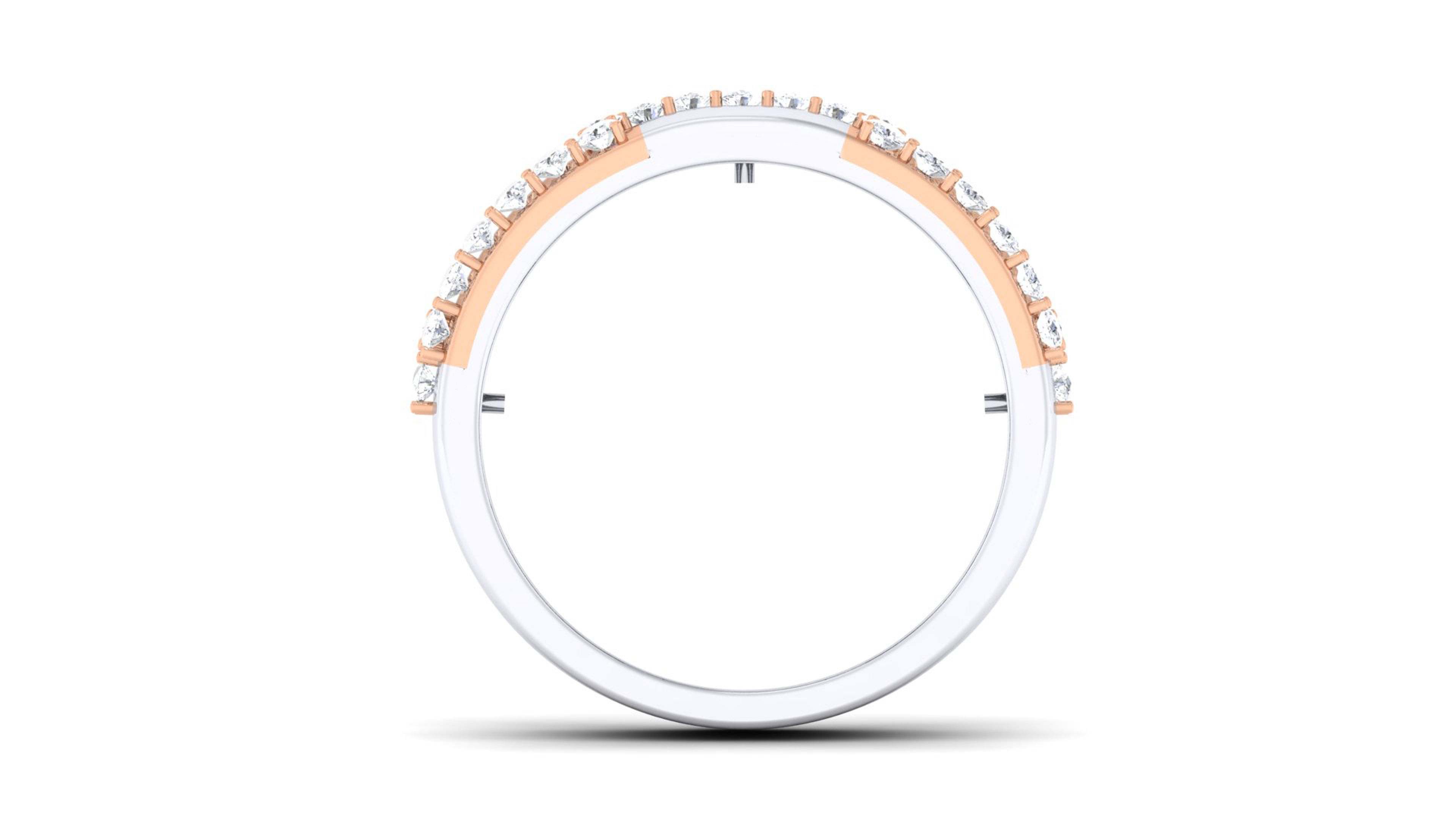 Couple Band Ring 3dm mgx render detail 3D print model_6