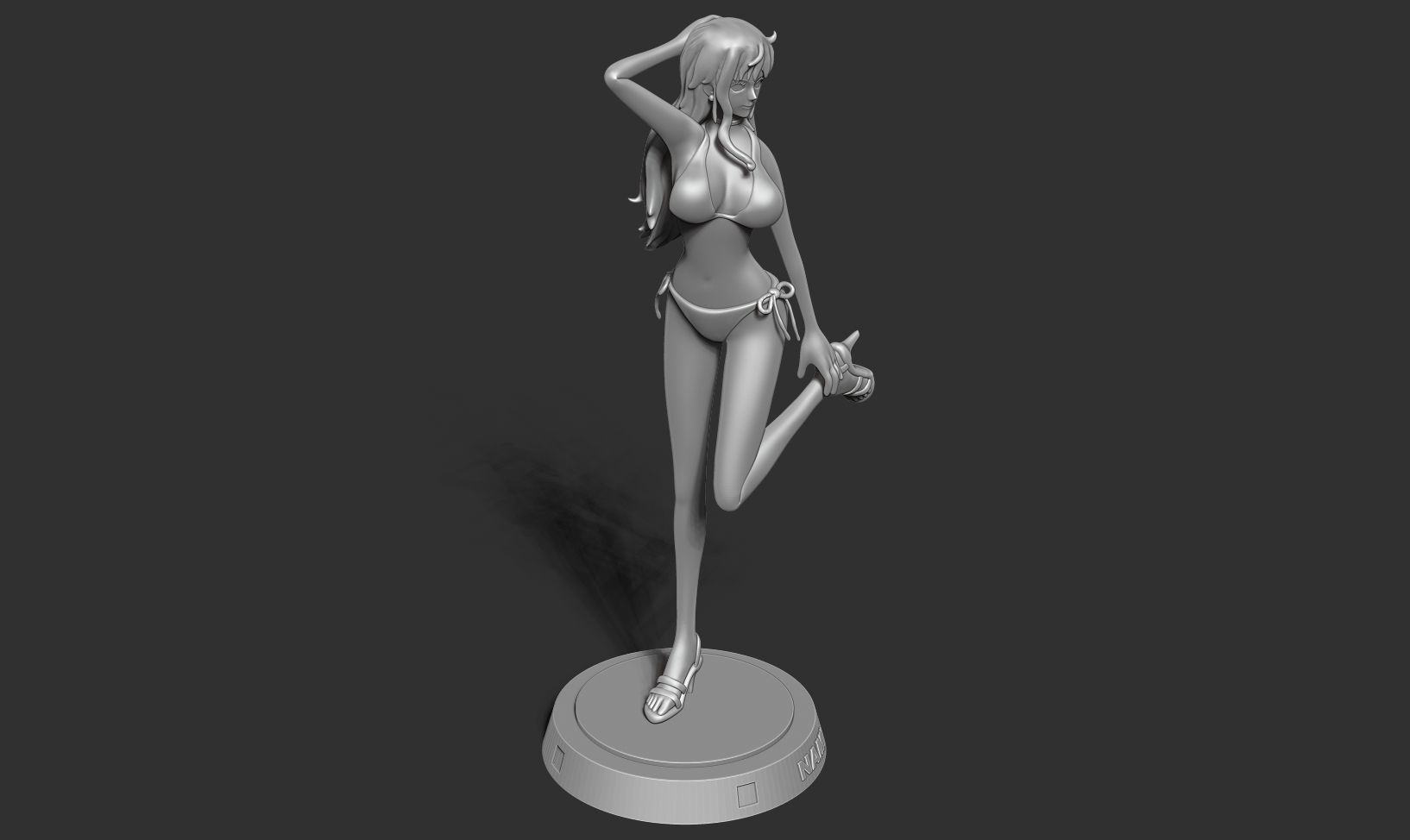 Nami - One Piece Fan art 3D print model_21