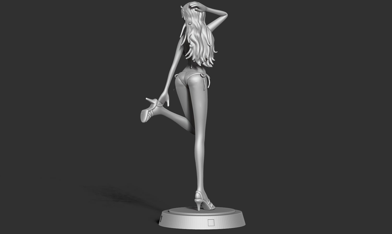 Nami - One Piece Fan art 3D print model_23