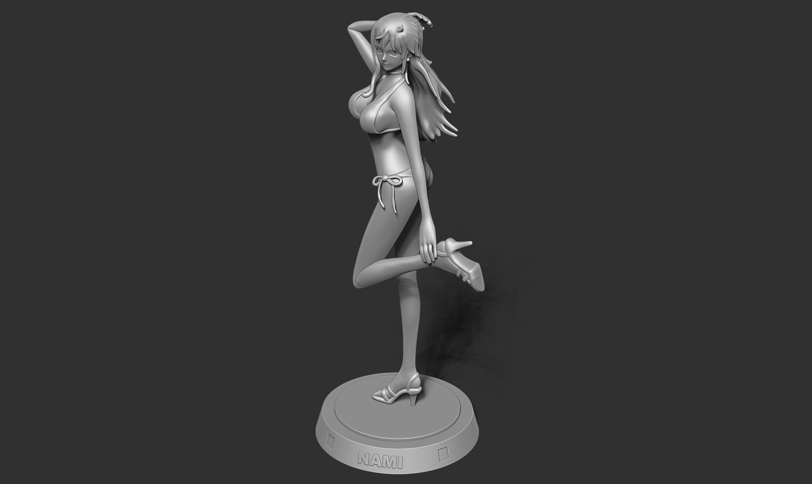 Nami - One Piece Fan art 3D print model_19