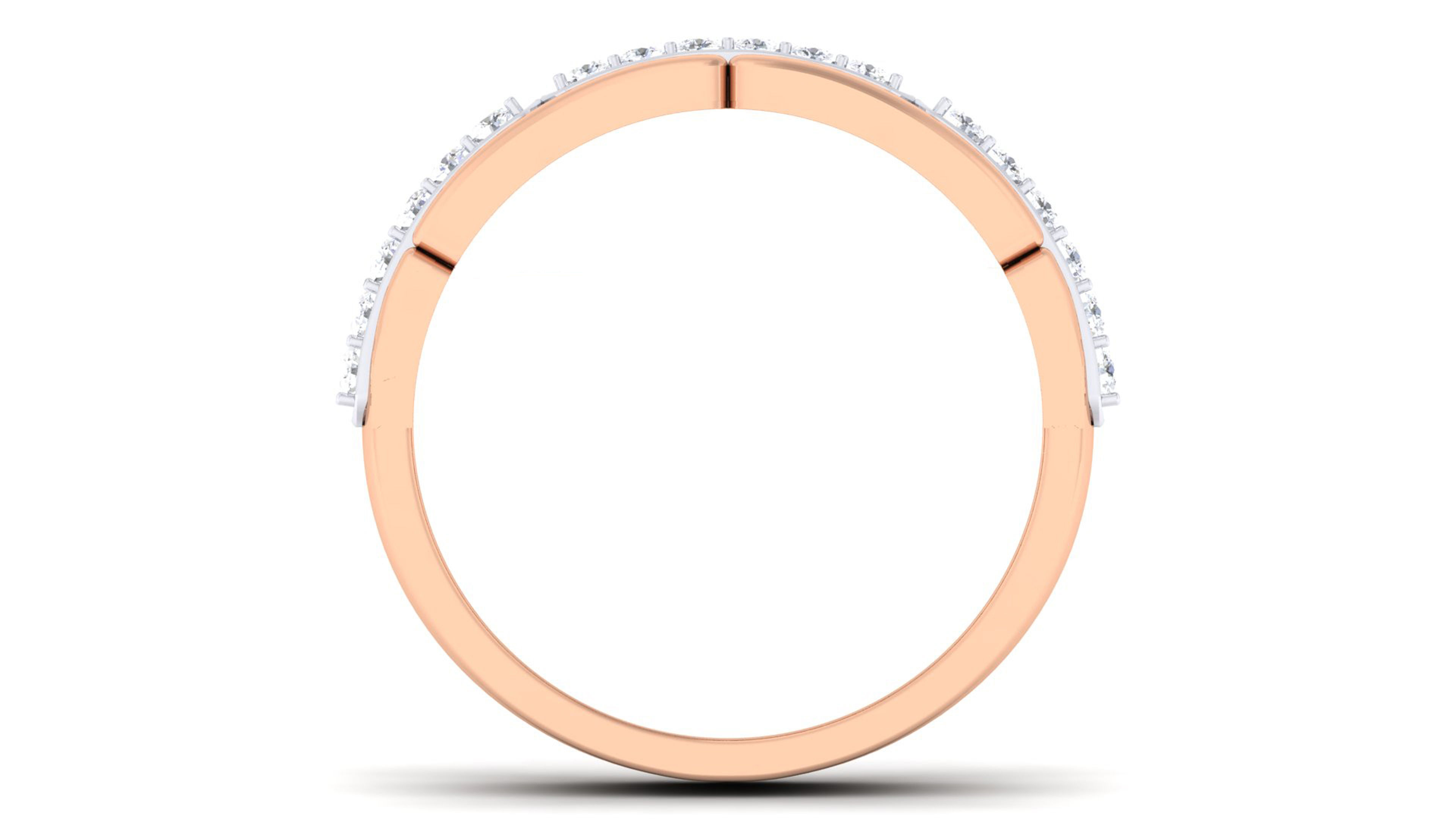 Couple Band Ring 3dm mgx render detail 3D print model_3