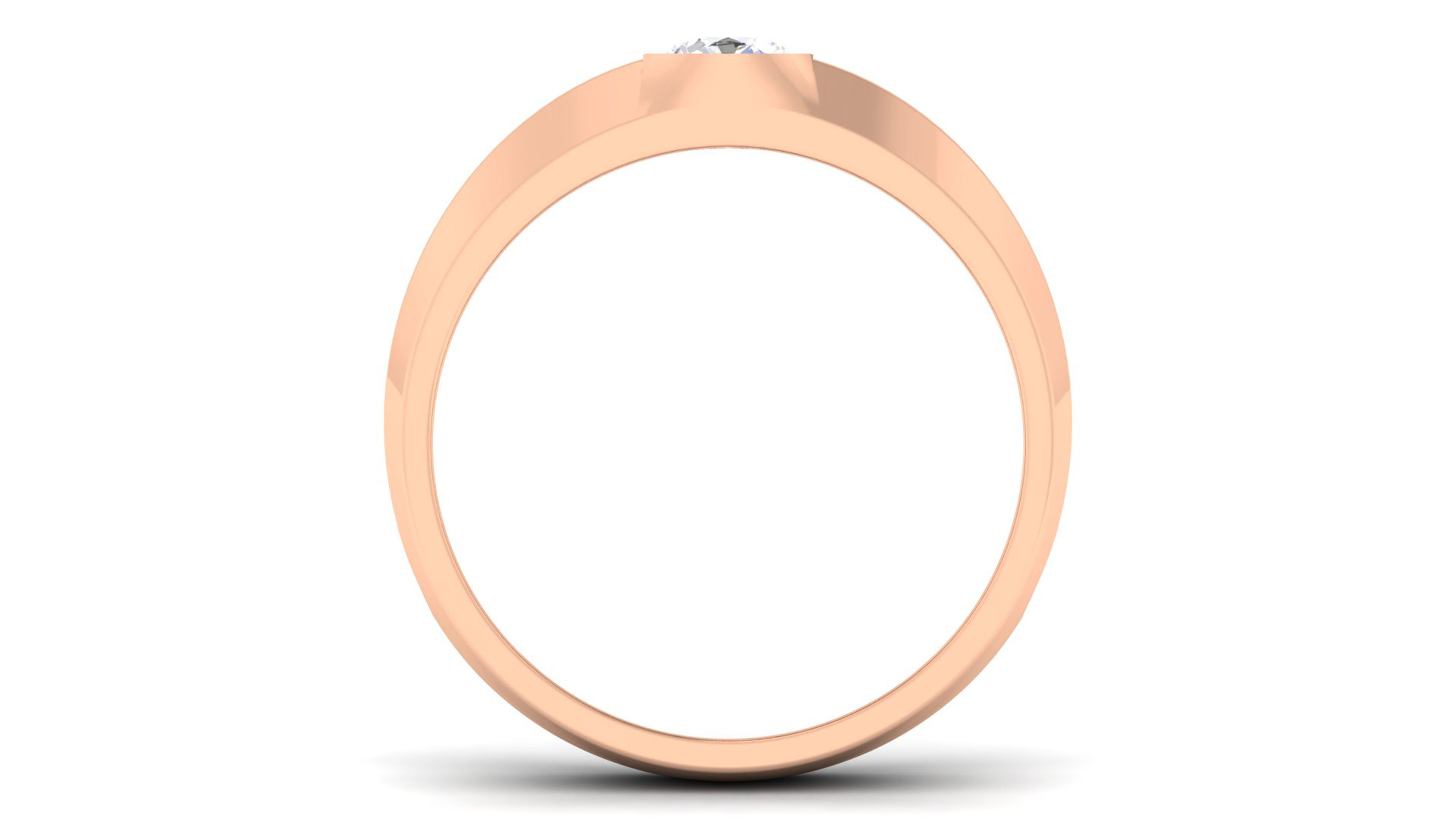 Couple Band Ring 3dm mgx render detail 3D print model_6