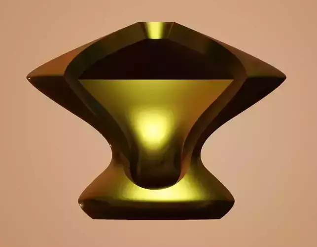 Modern Vase with Cutout