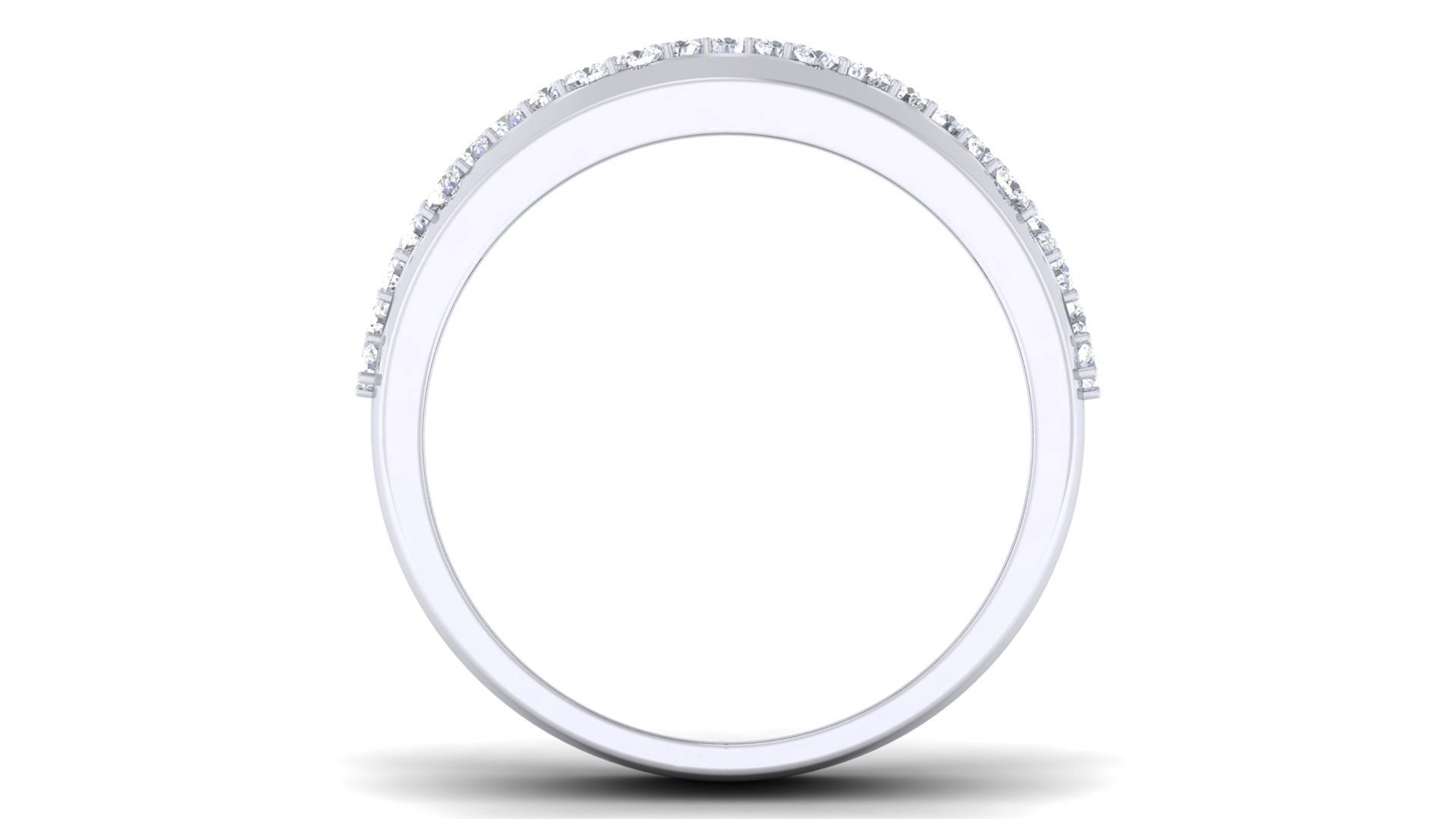 Couple Band Ring 3dm mgx render detail 3D print model_3