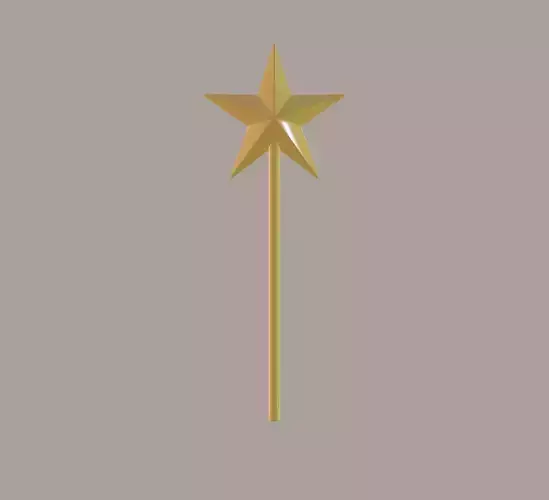 Magical Wand 3D model