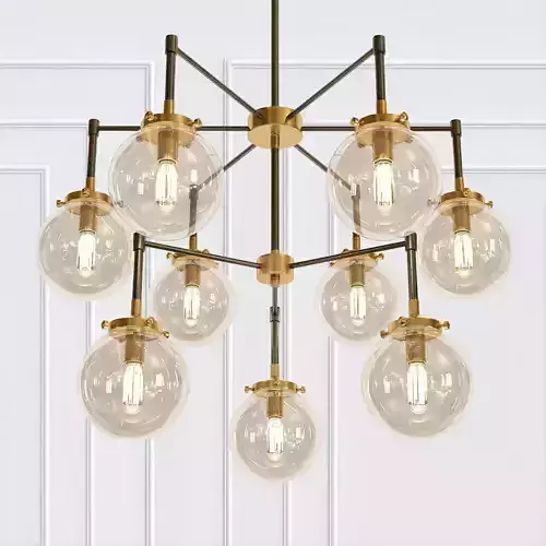 Elk chandelier