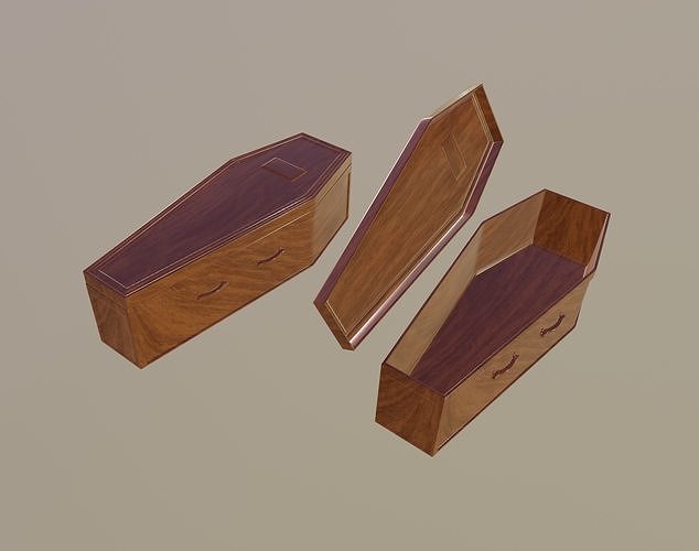 Coffin 3D model